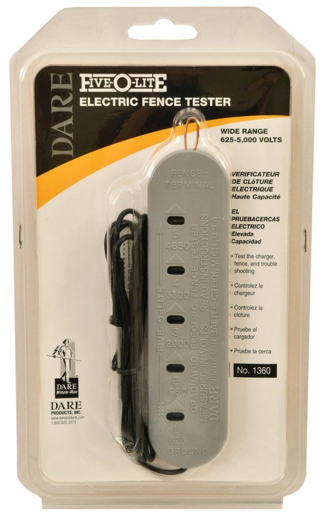 Electric Fence Tester - Double JB Feeds