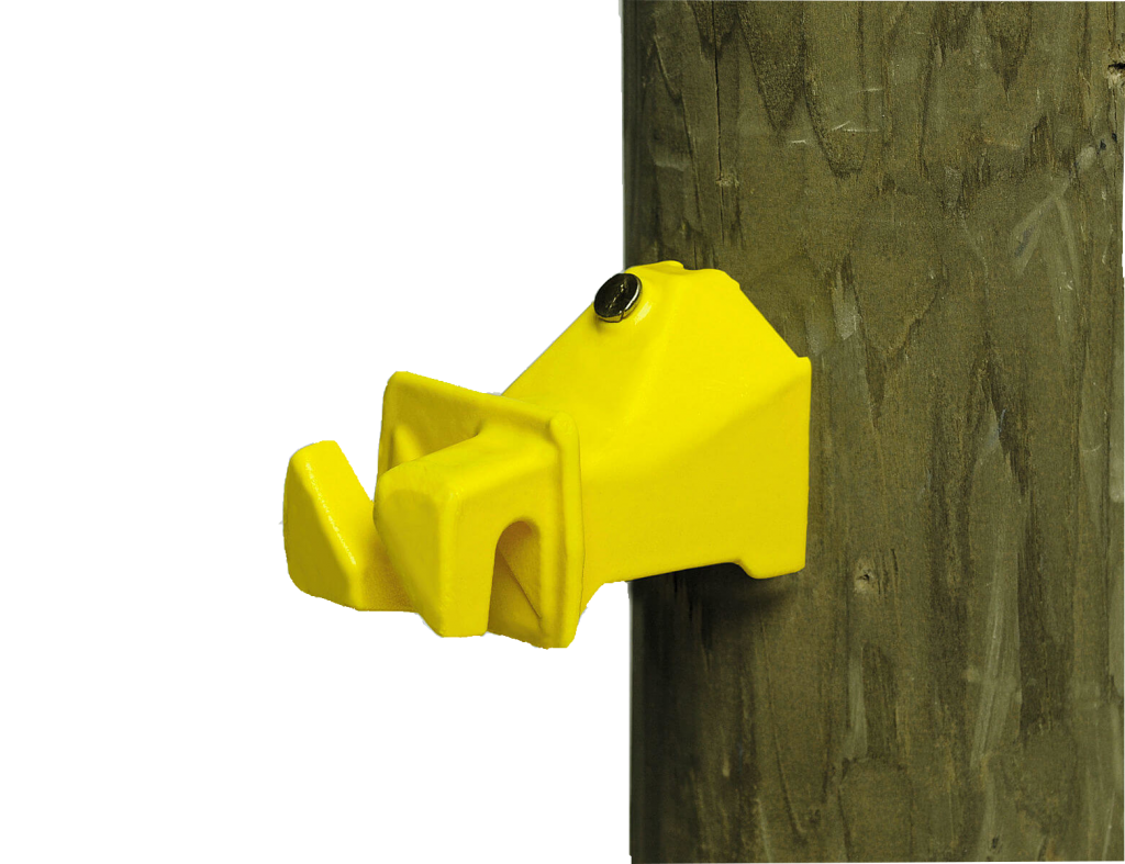 Wood Post Snug Insulator - Double JB Feeds