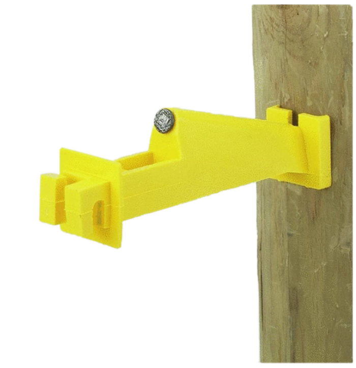 Wood Post Electric Fence Insulator - Double JB Feeds