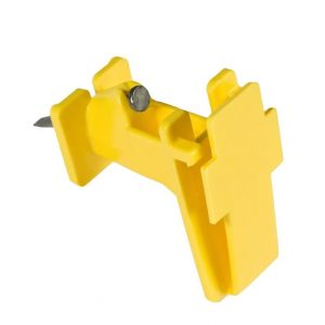Wood Post Tape Insulator - Double JB Feeds