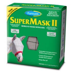 Horse Fly Mask with Ears - Double JB Feeds