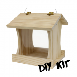 Wood Bird Feeder DIY Kit - Double JB Feeds