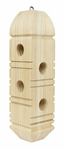 Wooden Suet Plug Feeder - Double JB Feeds